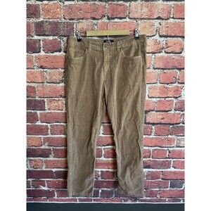 Rip Curl Straight Fit Stretch 5-Pocket Corduroy Jeans Pants Brown Men's 34 x 29